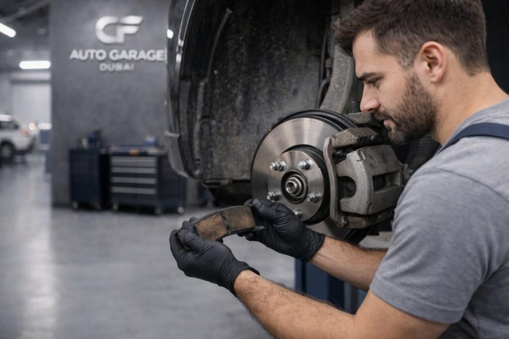 Car Brake Pad Replacement Dubai