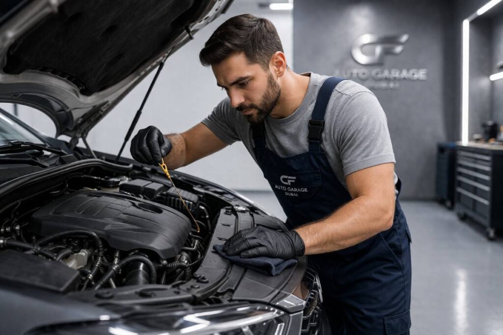 Oil Change Service Center Dubai